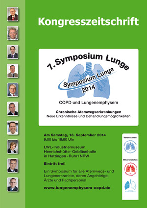 Kongresszeitung erschienen zum Symposium-Lunge 2014 Kongresszeitung 2014